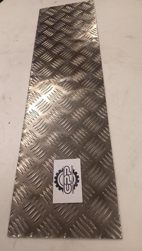 Aluminium chequer tread plate - chequer,