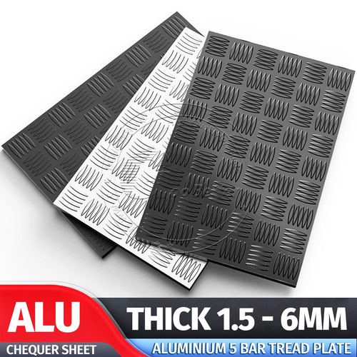 Aluminium bar tread - 5, plate