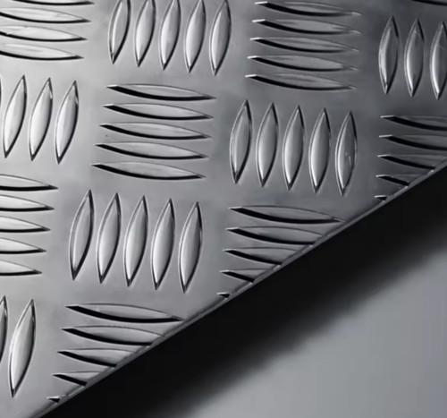 Aluminium chequer tread plate - aluminium,