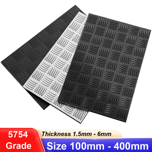 Aluminium chequer tread plate - chequer,